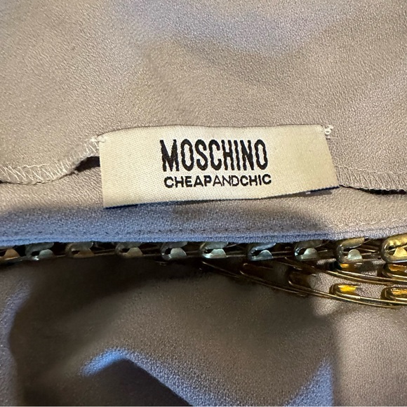 Moschino Cheap + Chic Safety Pin Mini Dress - Picture 6 of 7